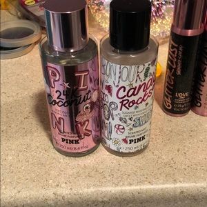 Pink body spray